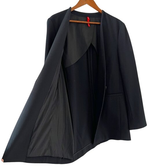 SPANX The Perfect Oversized Blazer In Black Size L - Picture 10 of 16